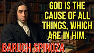 BARUCH SPINOZA  God is the cause of all things which are in him [upl. by Ailatan]