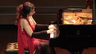 Brazilian pianist Eliane Rodrigues LITERALLY taking the performance below the stage [upl. by Ridinger427]