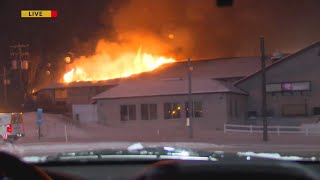 Motel fire in Breezewood [upl. by Lithea770]