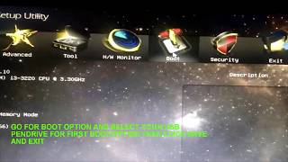 ASROCK MOTHERBOARD UEFI BIOS SETUP AND WINDOWS 10 INSTALLTION [upl. by Eireva]