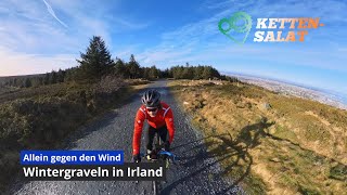 Allein gegen den Wind Wintergraveln in Irland [upl. by Nylirak]