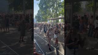 Zurich Street Parade 4K Zurich Festival Swisscity [upl. by Chariot]