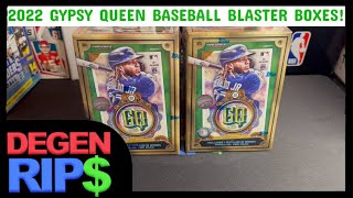 2022 Topps Gypsy Queen Baseball Blaster Boxes 2 Autos [upl. by Rinum]