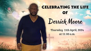 Funeral Service for Derrick Moore [upl. by Angeli889]