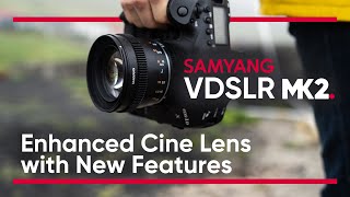 NEW Enhanced Samyang Cine Lens with New Features [upl. by Anair]