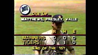 Mariners vs Tigers 7191987 [upl. by Hairym725]