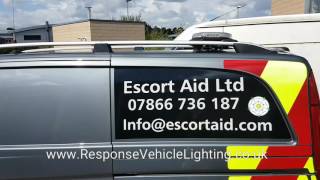 Customer Video  Escort Aid Ltd  Lightbar and LED Modules [upl. by Yatnuahc44]