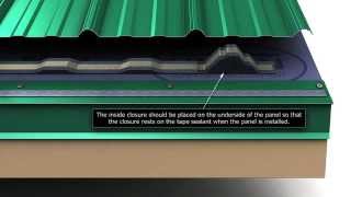 How to install Unions MasterRib metal roofing panels [upl. by Havens]