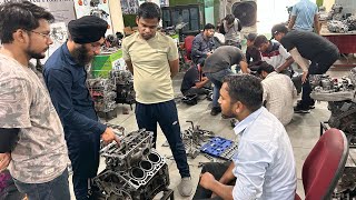 car mechanic training new video 31 may 24  6 Month Course  Maruti to Mercedes  Engine  wiring [upl. by Campman120]