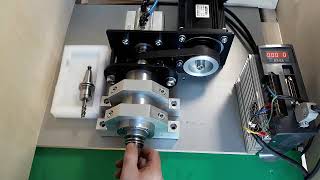 Spindle ISO25 Pneumatic Tool Change [upl. by Seyler903]