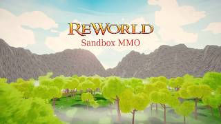 Sandbox MMO ReWorld Online PreAlpha Teaser 4K [upl. by Ahsaekal130]