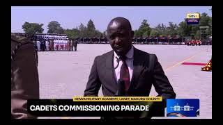 Cadets Commissioning Parade Kenya Military Academy Lanet Nakuru County [upl. by Atiuqrahs986]