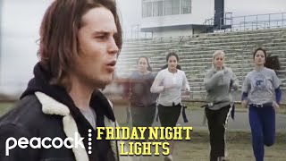 Riggins and Saracen Coach The Powderpuffs  Friday Night Lights [upl. by Assanav]