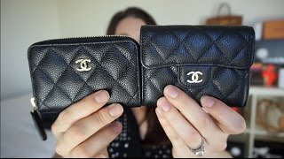 CHANEL Comparison  Coin Purses [upl. by Lasyrc]