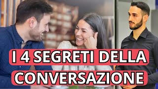 4 segreti per una buona conversazione con una ragazza [upl. by Llenral]