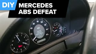 How to Fully Disable ABSESP in a Mercedes  C Series CLK550 [upl. by Sharma348]