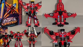 Transformers legacy united Windblade review Transformers generations cyberverse universe figure [upl. by Berlinda]