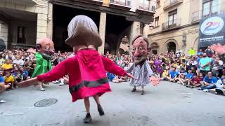 Ball dels nans del Carnaval de Solsona  Trobada de gegants de Solsona 2024 [upl. by Isnyl]