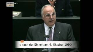 Bundestag Erste Sitzung nach der Deutschen Einheit am 04101990 [upl. by Ettenan757]