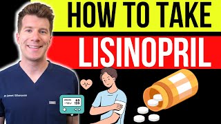 Doctor explains HOW TO USE LISINOPRIL aka Prinivil  Zestril including doses and side effects [upl. by Hite]