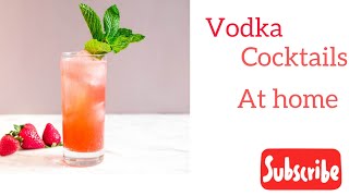 easy vodka cocktail [upl. by Ysdnyl]