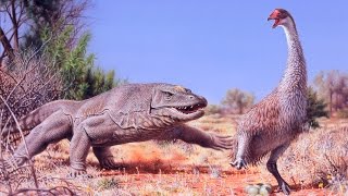 Megalania The Giant Australian Lizard [upl. by Doowle]