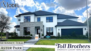 New Construction Homes in Dallas  Toll Brothers in Aster Park McKinney TX [upl. by Nalyak]