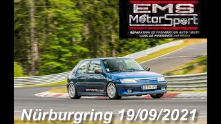 306 EMS ft XsaraVTS6 au Nürburgring  et jai failli avoir un accident [upl. by Yblehs]