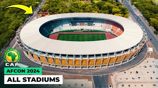 All Stadiums AFCON 2024 Africa Cup of Nations 2023 [upl. by Oivaf]