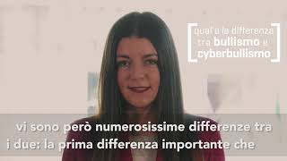 VIDEOLEZIONE N°1 BULLISMO E CYBERBULLISMO [upl. by Evelyn]