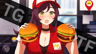 A Burger a Day Keeps the Man Away🍔 TG TF Transformation Animation MTF [upl. by Lewellen]