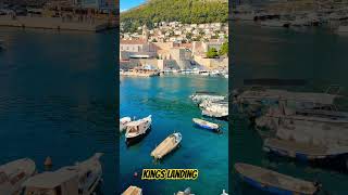 Enjoy the panorama of Dubrovnik harbour kingslanding got dubrovnik croatia violin travel [upl. by Jerroll]