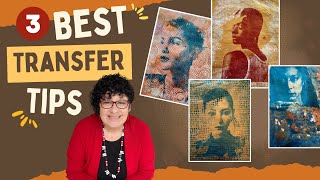 3 Best Tips For Gelli Printing Success Mastering Magazine Transfers [upl. by Hafirahs]