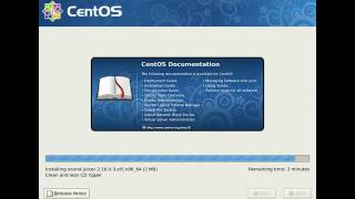 Centos Installation 55 [upl. by Htebizile]