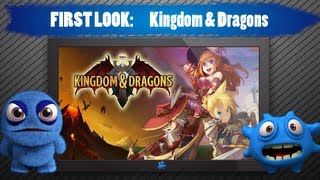 Kingdom amp Dragons Gameplay First Look  Android [upl. by Retsel961]