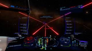 Elite Dangerous  Failed to defend UTG600 Aquariusclass tanker Ship crippled [upl. by Sumetra]