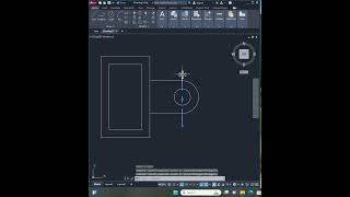 Auto Cad 2025  Autocad 2D Practice Drawing I autocad shorts shortvideo [upl. by Pandich]