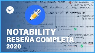 Como usar Notability en español 2020  todas las características Reseña completa [upl. by Attiuqram]