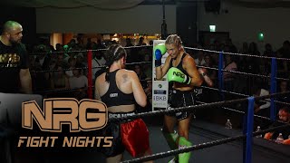 Kelly Lock v Ebony Beaven NRG FIGHT NIGHT OCT 8TH 2022  FIGHT 9 [upl. by Yhtomot61]