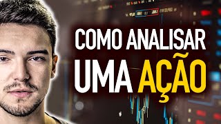 COMO ANALISAR UMA AÇÃO  Como escolher empresas para investir [upl. by Juanne]