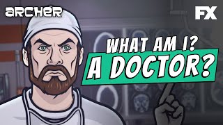 Eight Reasons We Dont Want Krieger As Our Doctor  Archer  FXX [upl. by Anrym]