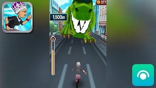 Angry Gran Run  Gameplay Trailer iOS [upl. by Akiraa971]