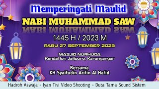 LIVE Pengajian Akbar MAULID NABI MUHAMMAD SAW  IYAN TiVi FHD  DUTA TAMA SOUND SYSTEM [upl. by Ahseram]