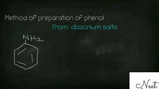 Preparing Phenol from diazonium salt [upl. by Carolan]