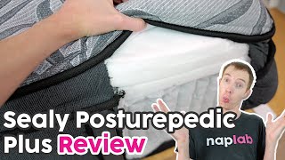 Sealy Posturepedic Plus RidgeCrest II Review  Costco 849 Sealy Mattress [upl. by Anayra488]