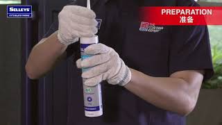 Selleys S301 Acetoxy Silicone Sealant  Leakage proof your house [upl. by Anahsohs415]