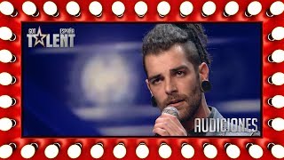 Parecía un rockero y sorprendió cantando Ed Sheeran  Audiciones 5  Got Talent España 2018 [upl. by Aihsaei]