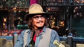 Pt 1 Johnny Depp on Letterman [upl. by Ecylahs790]