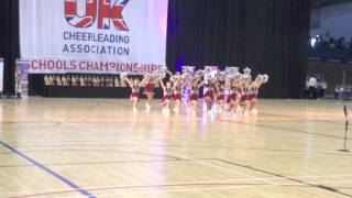 TAMESIDE CHAMPIONS quotCOPLEY DIVASquot KS4 Pom Dance UKCA Schools Nationals [upl. by Onitsoga]