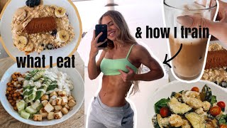 FULL DAY OF EATING AND TRAINING  free shred guide [upl. by Manning]